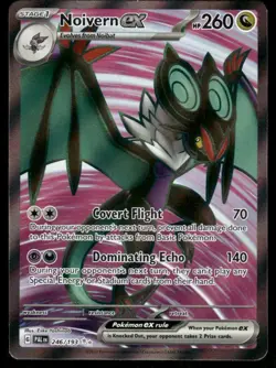 Pokemon Cards Noivern ex 246/193 Paldea Evolved Ultra Rare NM - Image 1