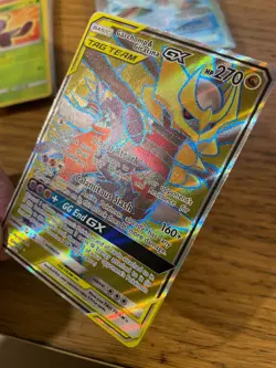 Garchomp & Giratina GX (228/236) Unified Minds Tag Team Full Art Pokemon Card! - Image 4