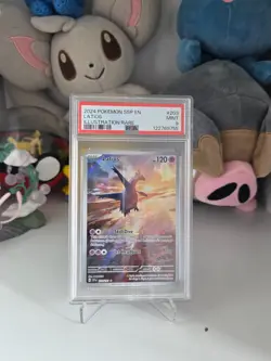 Latios 203/191 PSA 9 Surging Sparks Illustration Rare Pokemon Card - Image 1