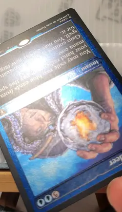 Mtg COMMANDEER FOIL ETCHED NM Commander Masters 0484 -Argo- - Image 4