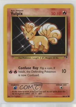 Vulpix Pokemon Legendary Collection #98 2002 - Image 1