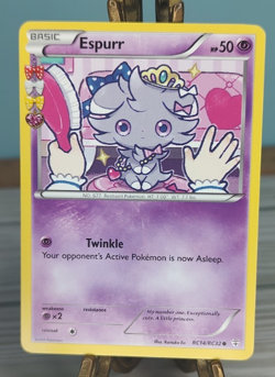 Pokemon Espurr RC14/RC32 - Generations Radiant Collection Non Holo Trading Card - Image 1