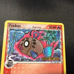 Pokemon Card - Feebas Dragon Frontiers 49/101 Reverse Holo Stamped - Image 2