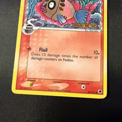 Pokemon Card - Feebas Dragon Frontiers 49/101 Reverse Holo Stamped - Image 3