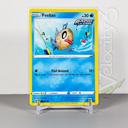 Pokemon TCG Card - Feebas 37/203 Rapid Strike | Common | 2021 Evolving Skies - Image 1