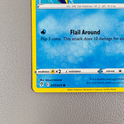 Pokemon TCG Card - Feebas 37/203 Rapid Strike | Common | 2021 Evolving Skies - Image 4