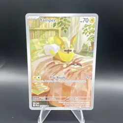 Pokemon TCG Yamper Illustration Rare Holo Me02 Phantasmal Flames 099/094 English - Image 1