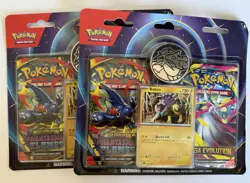 4 packs total 2 Pokemon Mega Evolution Phantasma Flames Booster double pack sets - Image 1