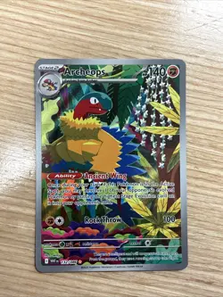 🔥Pokemon TCG Archeops 132/086 illustration Rare White Flare SV English NM🔥 - Image 1