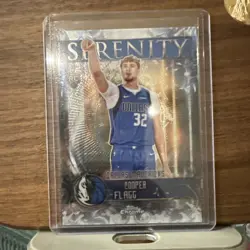 2025-26 Topps Chrome #SY-11 COOPER FLAGG SERENITY RC ROOKIE MAVERICKS - Image 1