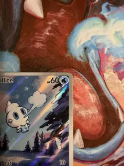 Vanillite 111/086 SV: White Flare Illustration Rare Pokemon Card - Image 3