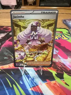 Pokemon Perfect Order Jacinthe Sir Full Art Card. TCG Cards. - Image 1