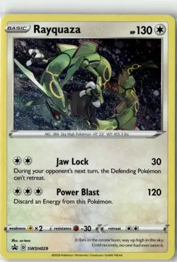 Rayquaza - Promo SWSH: Sword & Shield Promo Cards SWSH029 NM - Image 1