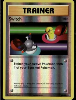 Switch Uncommon XY Evolutions 88/108 Item Reverse Holo Pokemon Card - Image 1