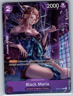 Black Maria Premium Card Collection -BANDAI CARD GAMES Fest. 23-24 ST04-011 - NM - Image 1