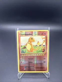 Pokemon TCG Charmander Evolutions Reverse Holo Card 9/108 Common NM - Image 3