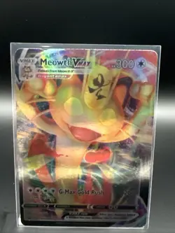 Meowth VMAX SWSH005 SWSH: Sword & Shield Promo Cards Holo - Image 1