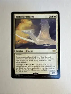 1x Mtg Modern Horizons 2 Zeitloser Drache NM/M Magic The Gathering - Image 1