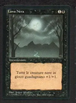 MtG Drago di Shivan + Assassino Reale + Luna Nera (Foreign Black Bordered) ITA - Image 3