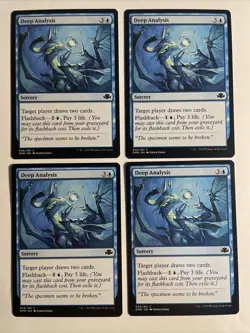 4x Mtg Dominaria Remastered Deep Analysis NM/M Magic The Gathering - Image 1