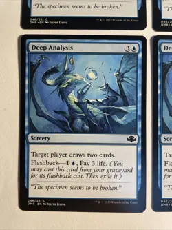4x Mtg Dominaria Remastered Deep Analysis NM/M Magic The Gathering - Image 2