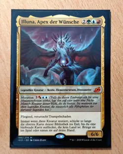 Mtg Magic: Illuna, Apex der Wunsche, of Wishes, DEUTSCH Dinosaurier Mythic - Image 1