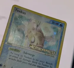 Feebas 49/106 EX Emerald Reverse Holo Stamped 2005 Pokemon TCG Card MP - Image 3