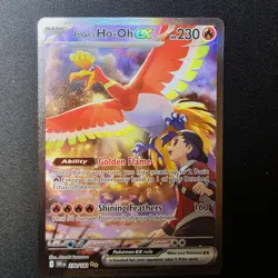 Pokemon TCG Ethans Ho-Oh EX Card Destined Rivals 230/182 - Image 1