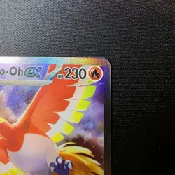 Pokemon TCG Ethans Ho-Oh EX Card Destined Rivals 230/182 - Image 3
