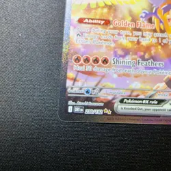 Pokemon TCG Ethans Ho-Oh EX Card Destined Rivals 230/182 - Image 5