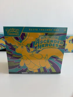 Pokemon Ascended Heroes ETB Elite Trainer Box ✅ New & Sealed 🔥 Fast Ship 🚚 - Image 1
