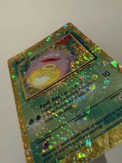 Koffing 51/102 Base Set Vending Sticker Holo Prism Pokemon Card - Image 3