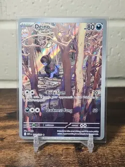 Pokemon TCG Deino White Flare Illustration Rare 146/086 - Image 1