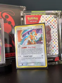 Deoxys 5/110 EX Holon Phantoms Delta Species Holo Pokemon - Stamped - Image 2
