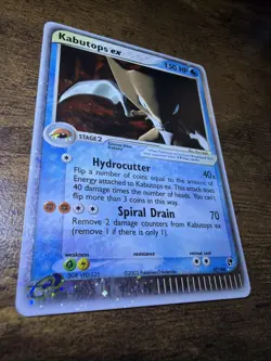 Pokemon Kabutops EX 97/100 EX Sandstorm Vintage Holo Rare LP/NM 💎 - Image 2