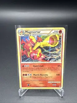 Pokemon TCG Magmortar Unleashed Holo Rare 2/95 Near Mint - Image 3