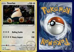 Snorlax 140/202 Holo Rare Sword & Shield Pokemon NM/M - Image 2
