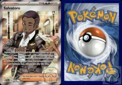 Salvatore 202/162 Ultra Rare Temporal Forces Pokemon Holo NM/M - Image 2