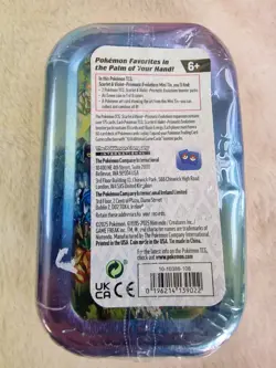Pokemon Scarlet & Violet - Prismatic Evolutions Mini Tin - DENTED BUT SEALED - Image 2