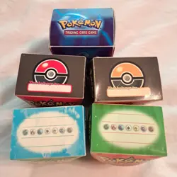 Vintage WOTC Ultra Pro Official Pokemon Deck Boxe Collection Box Only Lot - Image 3