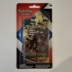 1x Umbreon Art Pokemon Evolving Skies & Chilling Reign 2 Pack Blister SEALED - Image 1