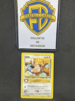 POKEMON NEO GENESIS UNLIMITED CLEFFA NONHOLO 20/111 NM ENG - Image 1