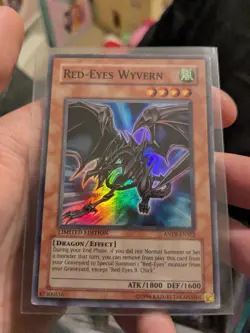Red-Eyes Wyvern - ANPR-ENSE2 -mp- Super Rare - Yu-Gi-OH! - Image 1