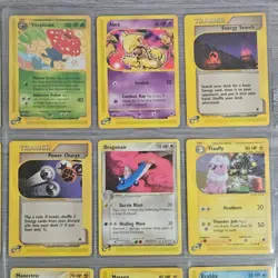 Pokemon Lot E-Reader 18 Cards Vintage 2002 LP & MP TCG - Image 4