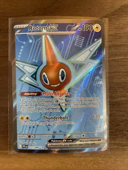 Pokemon TCG Rotom EX 111/094 Holo Full Art Ultra Rare Phantasmal Flames Card - Image 1