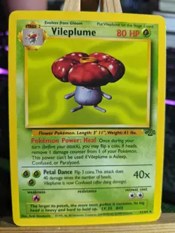 Vileplume 31/64 Jungle Set Non Holo *LP* Pokemon Card - Image 1