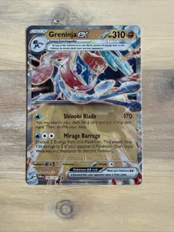 Greninja ex (GameStop Metal Card) Miscellaneous Cards & Products Double Rare 106 - Image 1