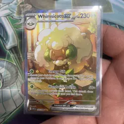 Whimsicott EX 165/086 White Flare Pokemon TCG Card Near Mint - Image 1