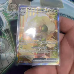 Whimsicott EX 165/086 White Flare Pokemon TCG Card Near Mint - Image 3