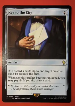 MTG, MAGIC: KEY TO THE CITY, FIC, RARE, 0348 - NM - REGULAR FINISH - Image 1